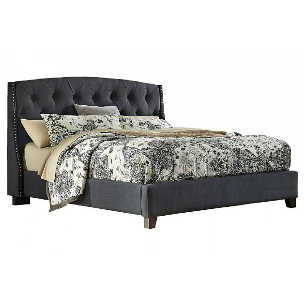 King Upholstered Headboard/fb/rails