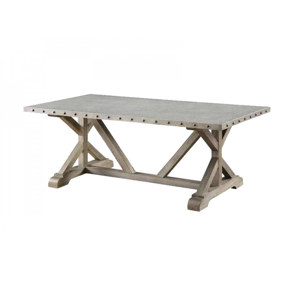 Coffee Table Zinc Top