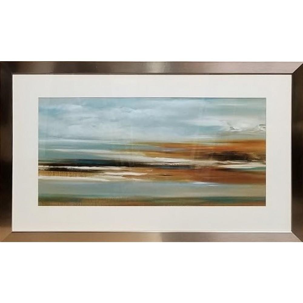 Abstract Landscape Framed Art