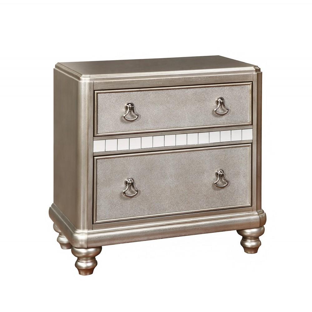 Silver Night Stand