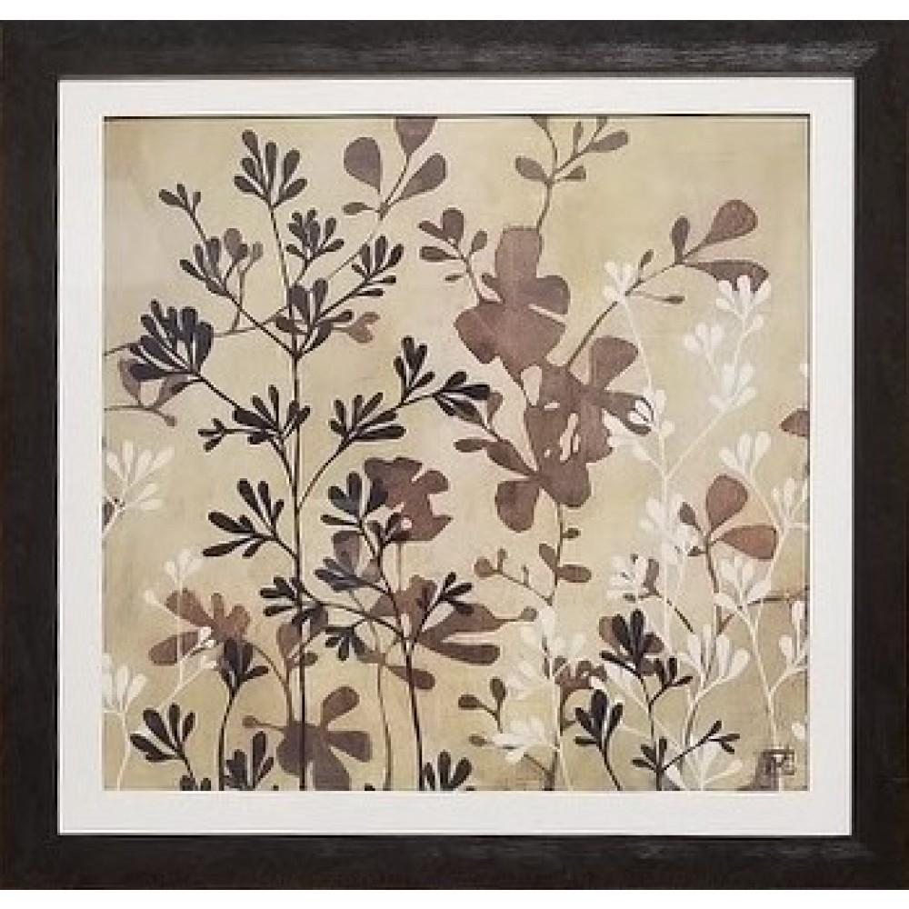 Leaves on Plants Framed Art