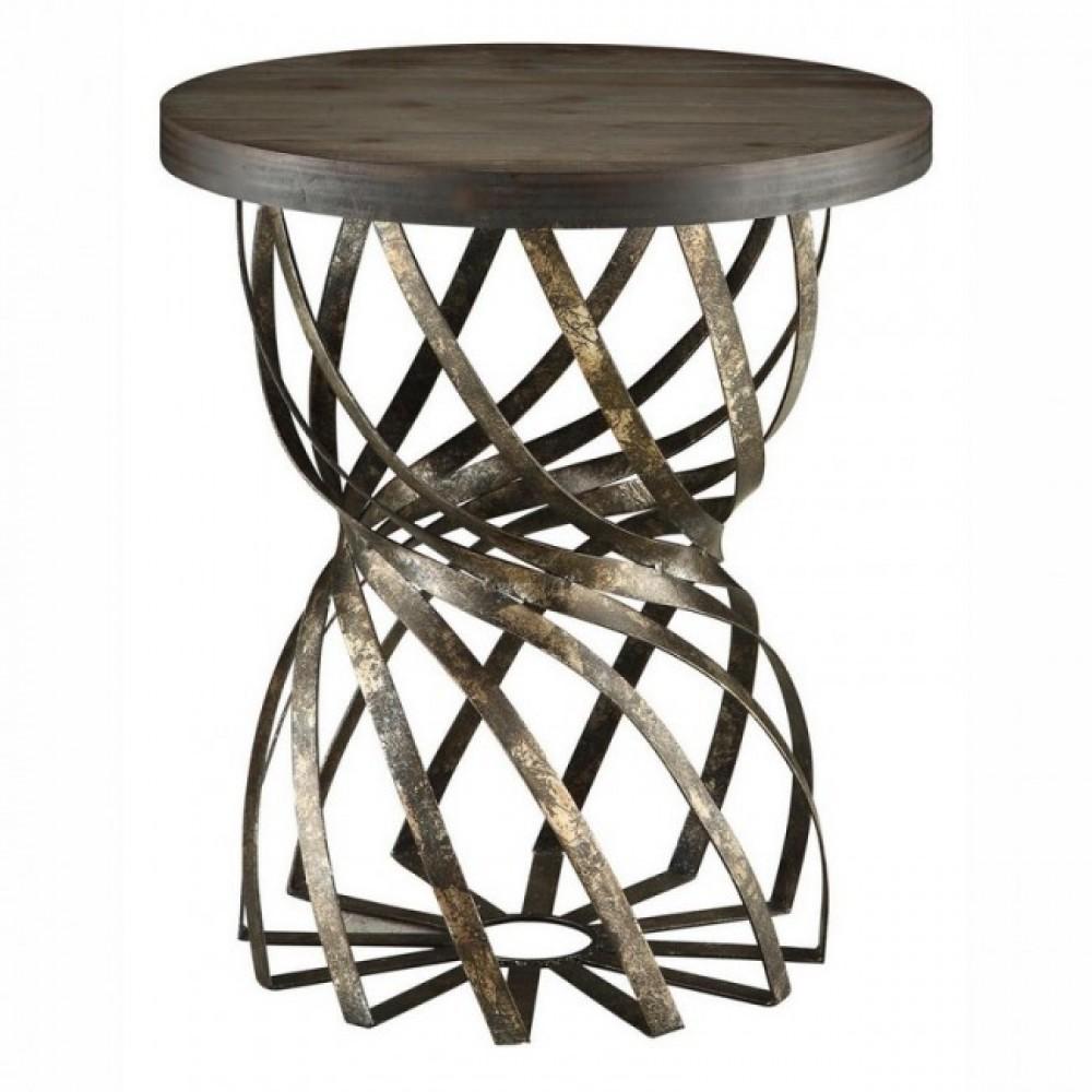 End Table Round Metal