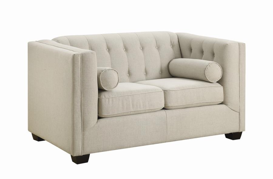 Linen Loveseat