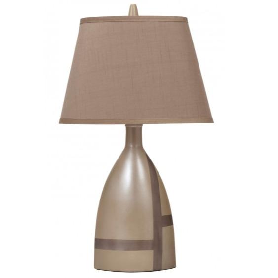 Table Lamp Brown Gold
