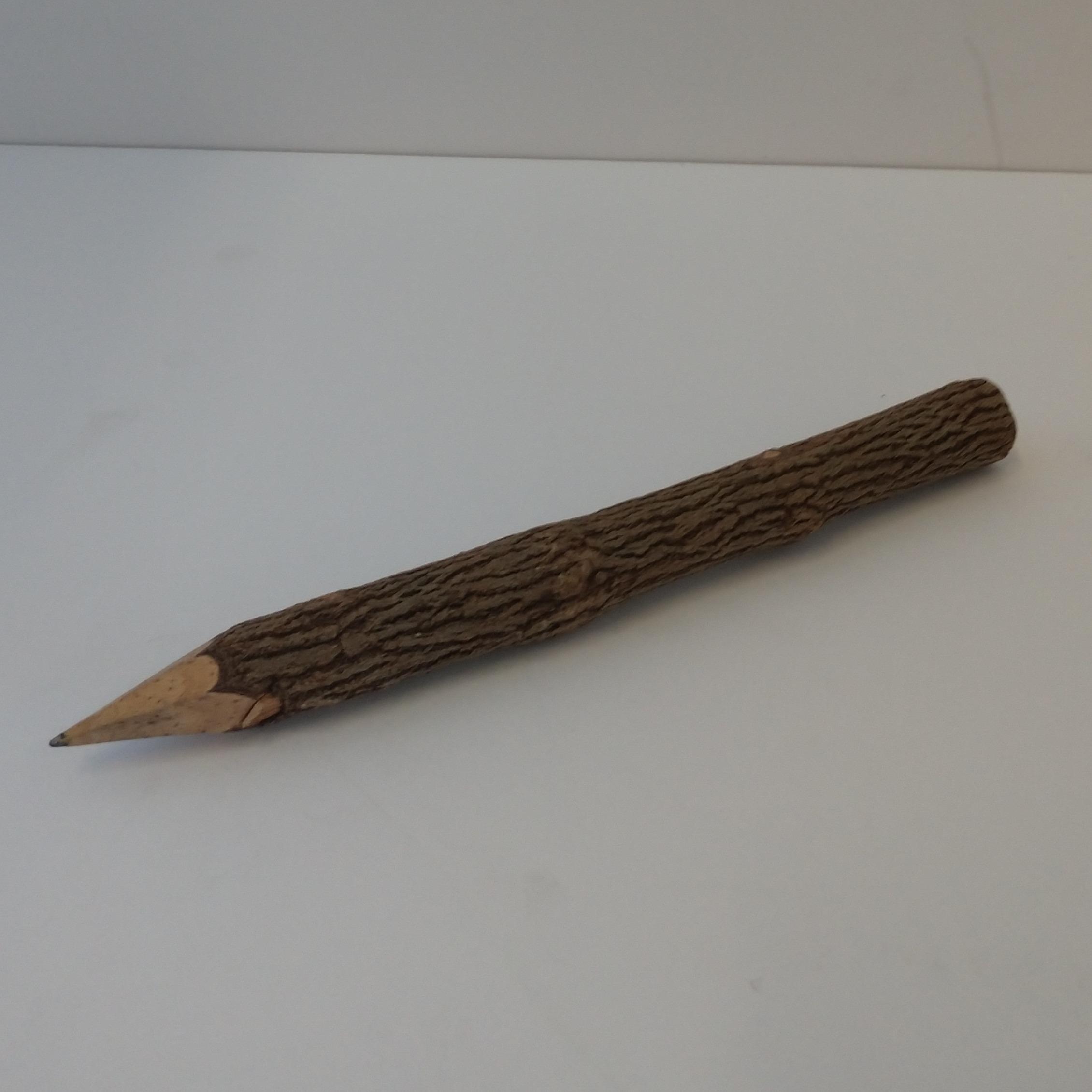 Wood Bark Pencil