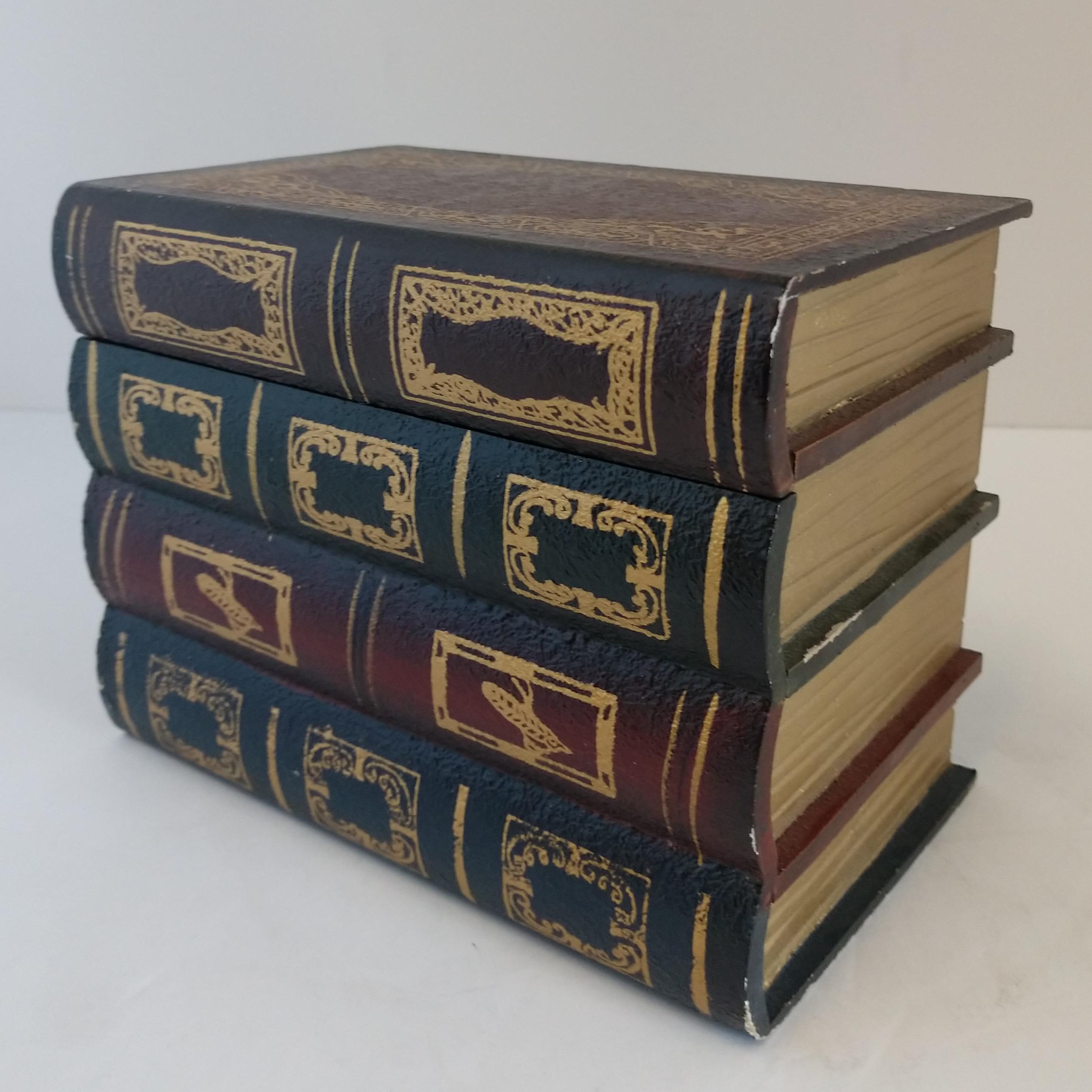 Wood Book Box Sm