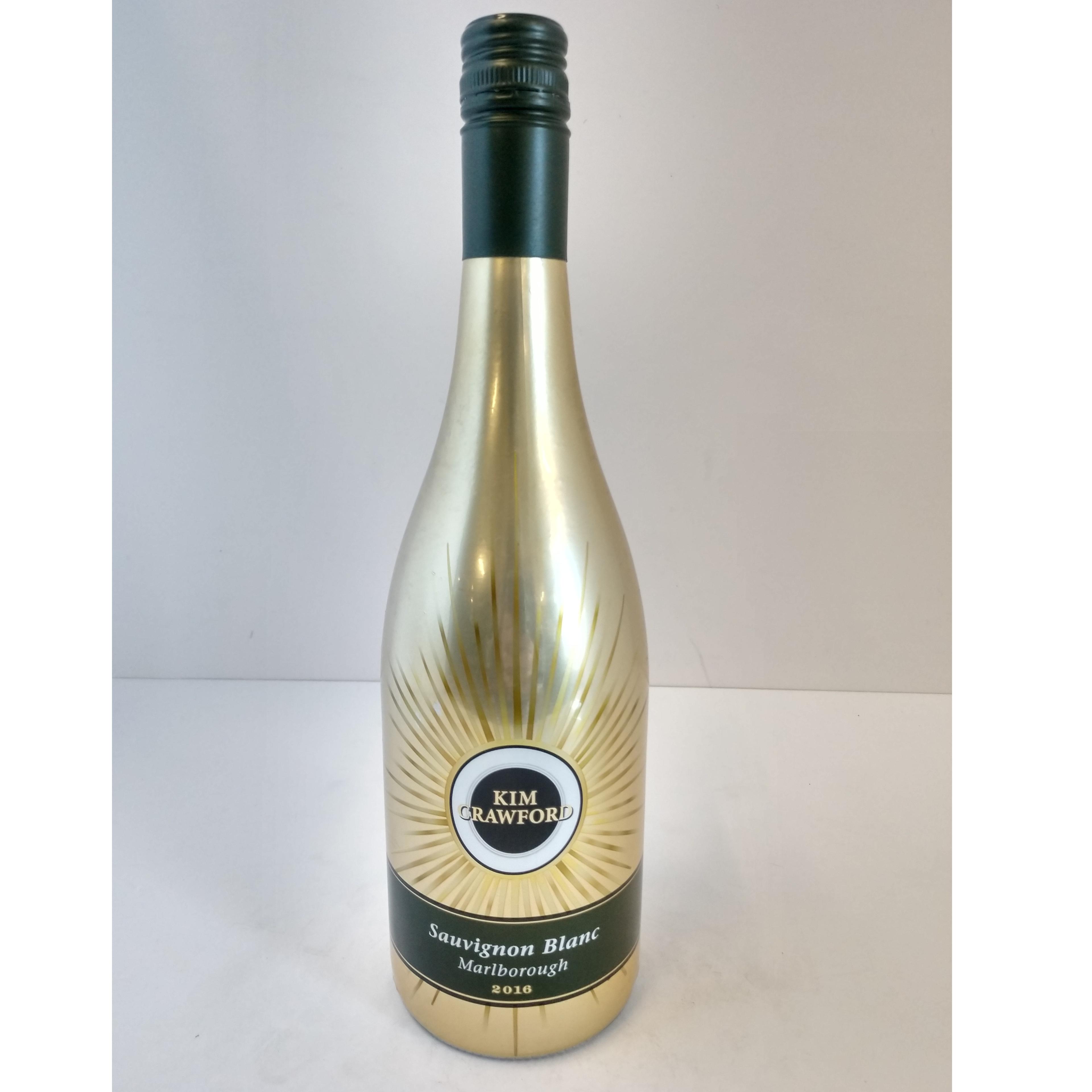Metal Wine Bottle