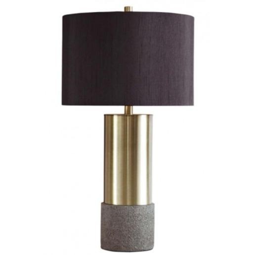 Table Lamp Gold Grey