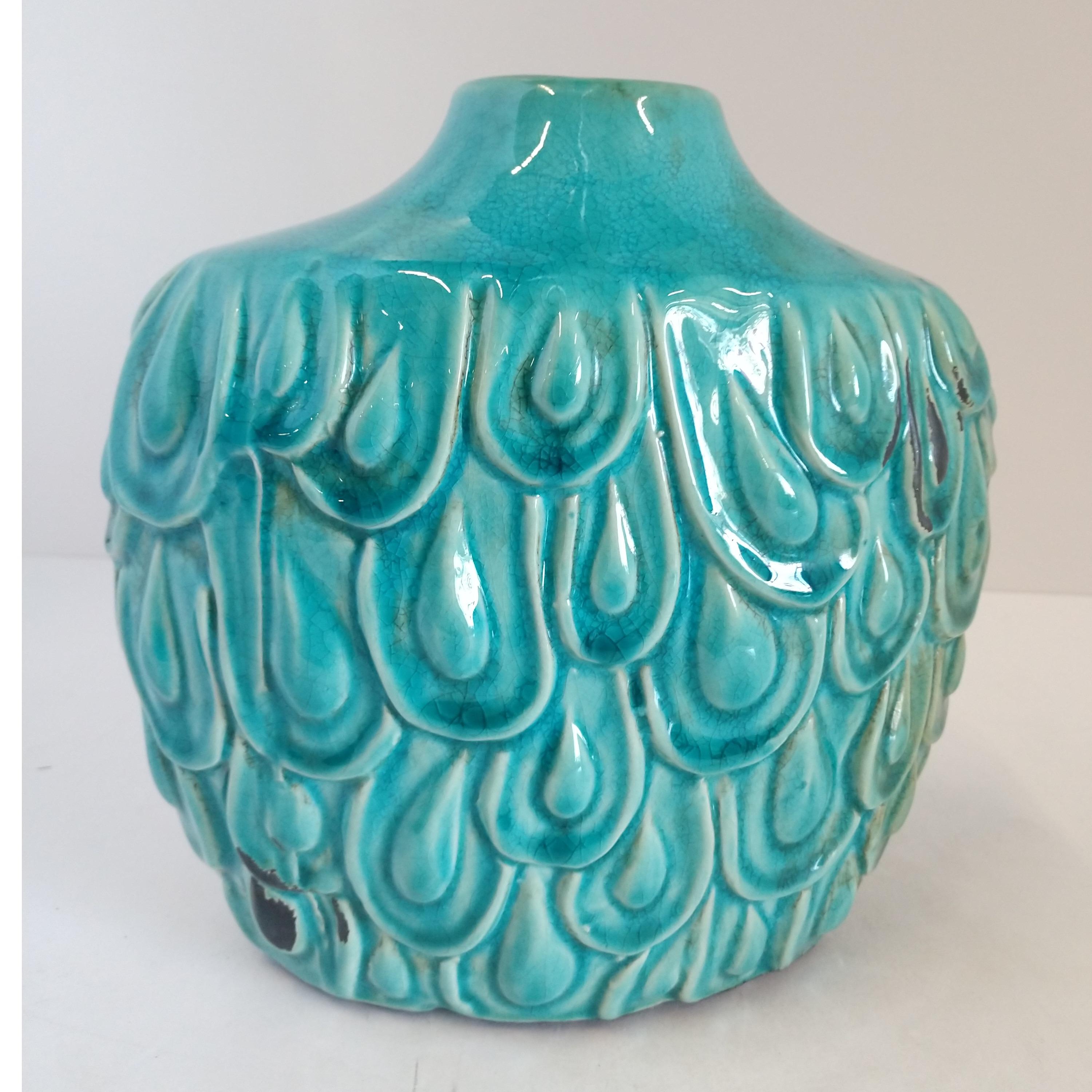 Vase Teal