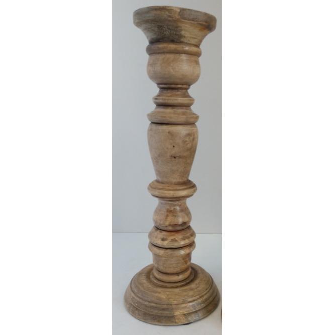 Wood Candleholder