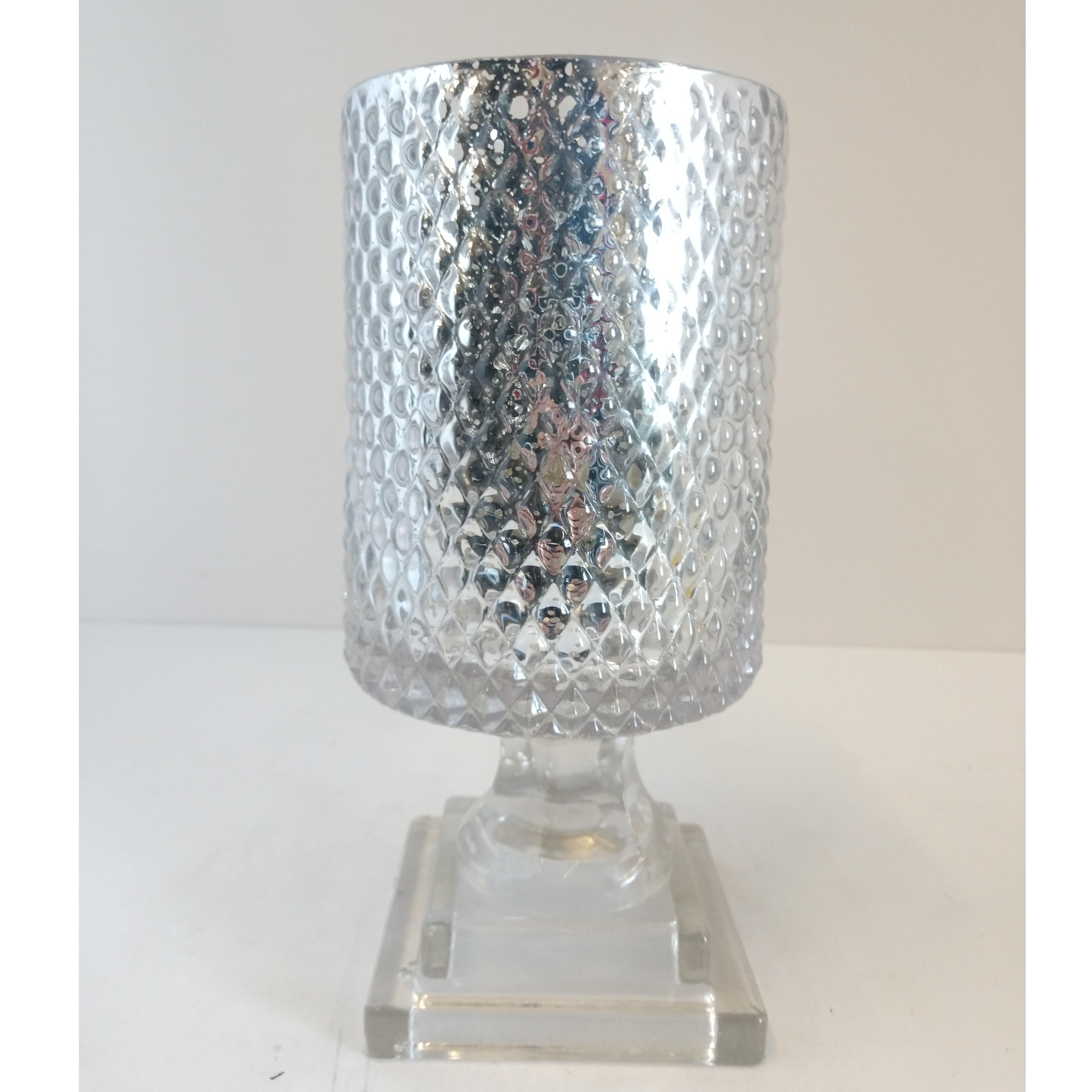 Vase Mirror Silver