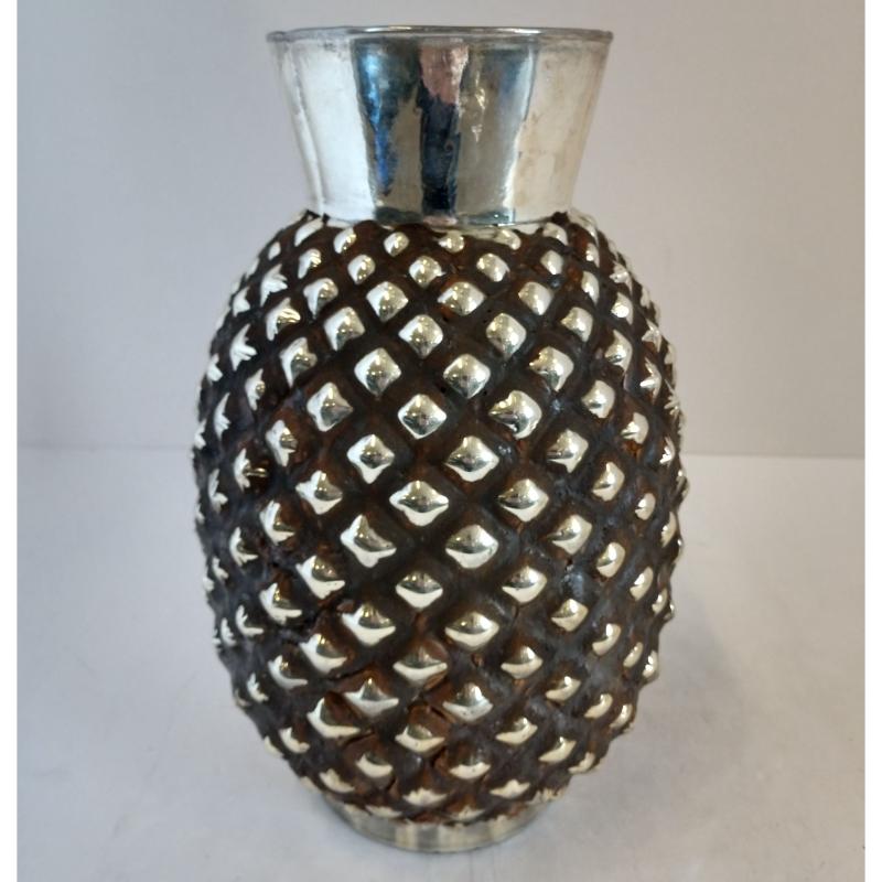 Pineapple Glass Vase 
