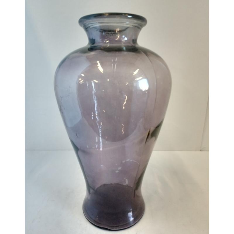 Glass Vase Purple