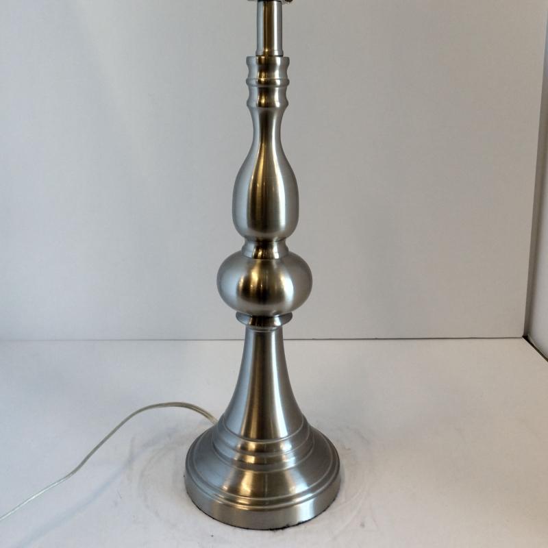 Table Lamp Silver Grey