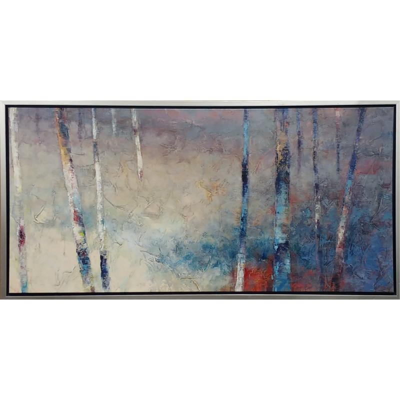 Tree Trunk Framed Canvas