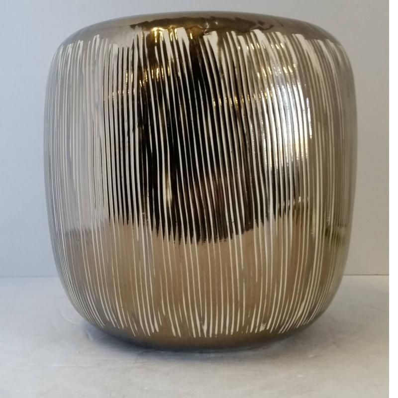 Vase Lrg Gold