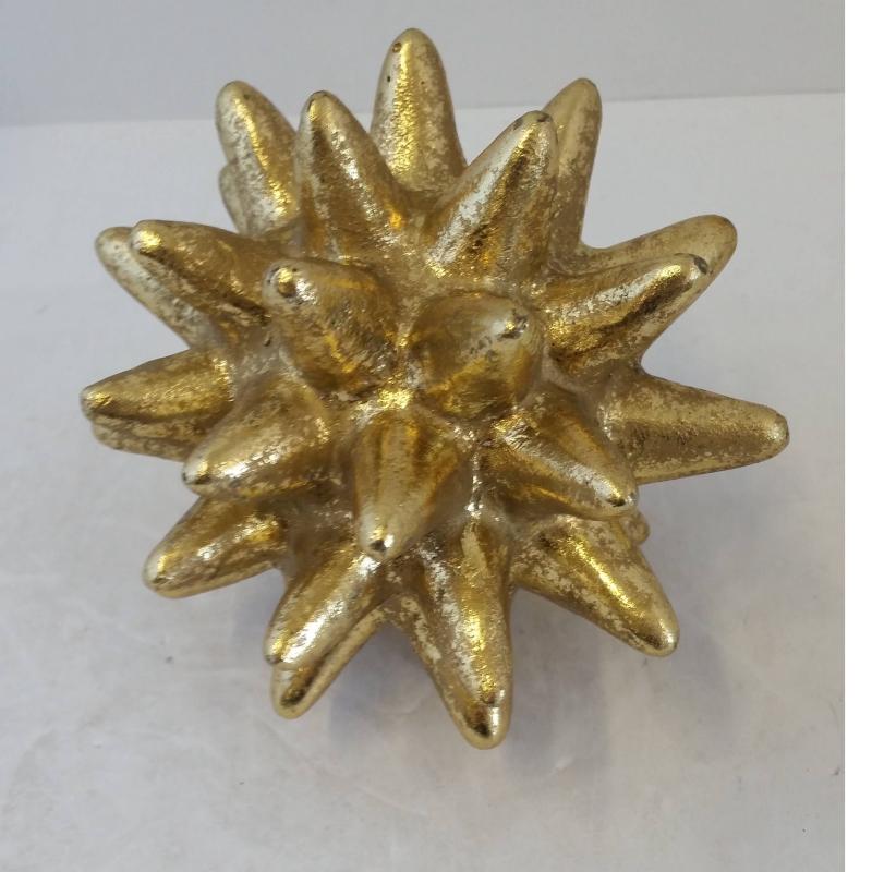 Gold Starlike Sculpture