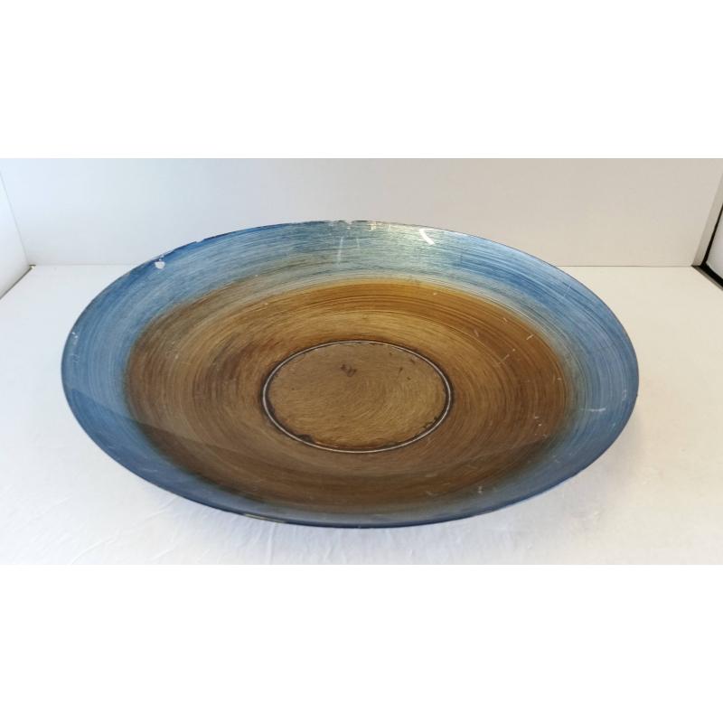 Tray Blue & Brown
