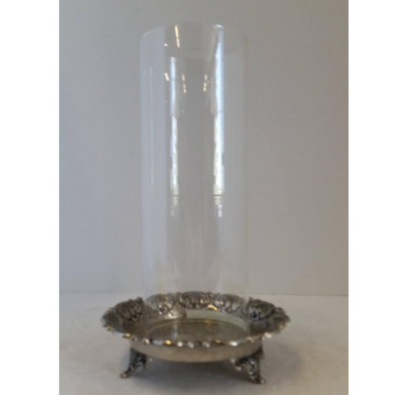 Glass Candleholder