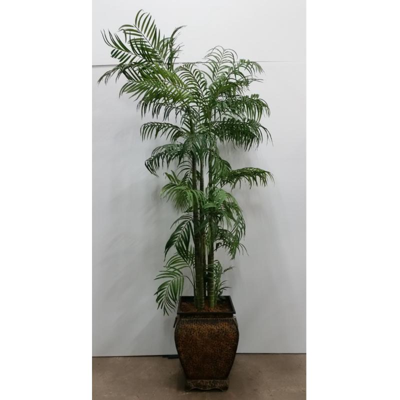 Palm W/ Sq. Metal Base