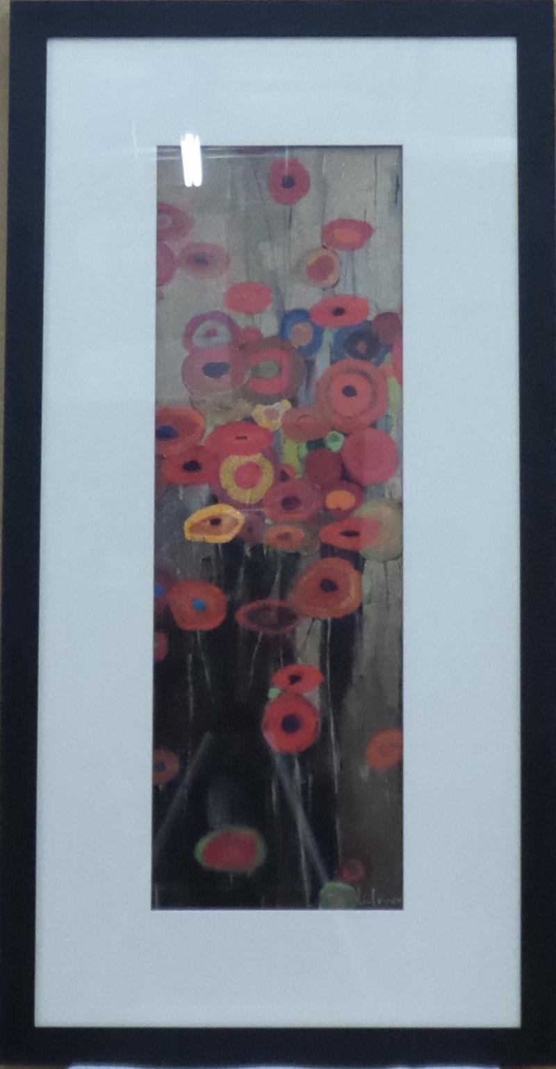 Framed Floral Abstract