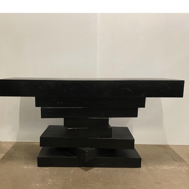 Black Sofa Table