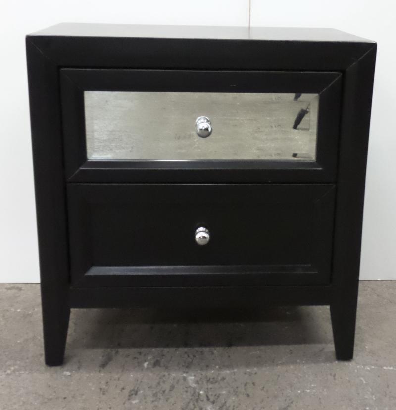 Mirrored Night Stand