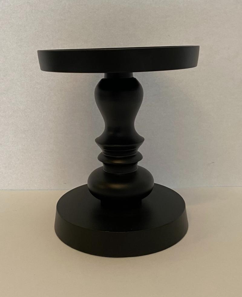 Black Candle Holder
