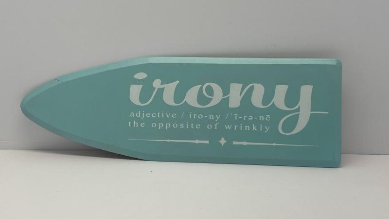 Irony Sign