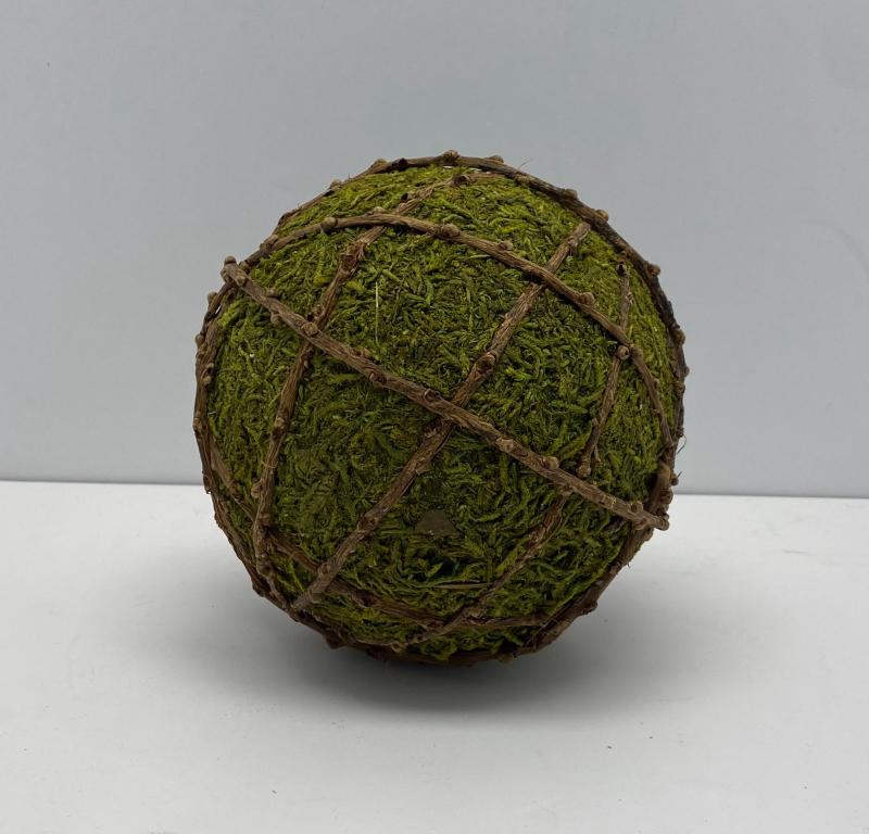 Green Moss Ball Decor