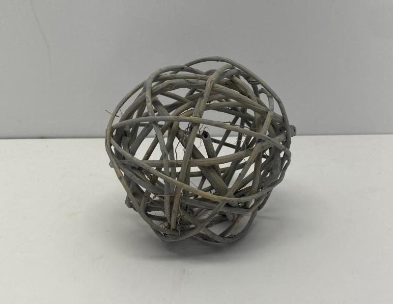 Wicker Ball Decor