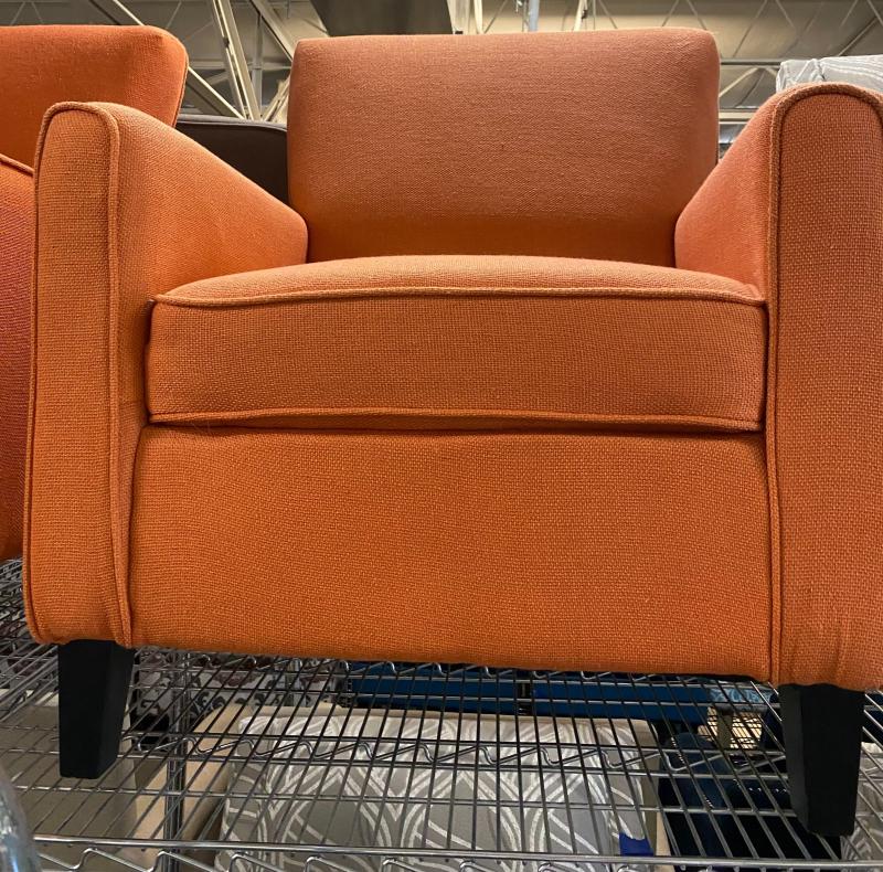 Orange Accent Chair