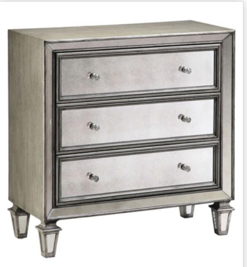 Mirrored Night Stand