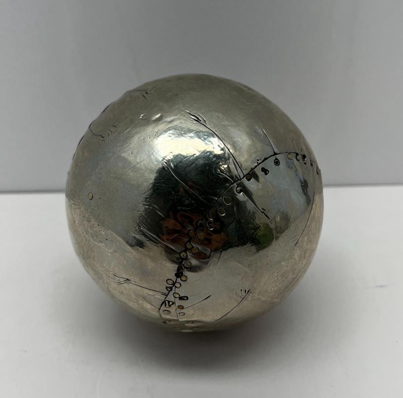 Hammered Ball Decor