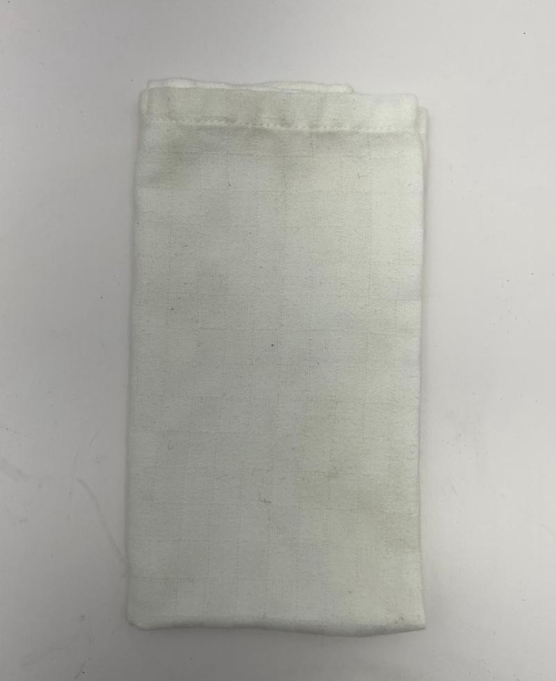 White Checkered Dish Towel