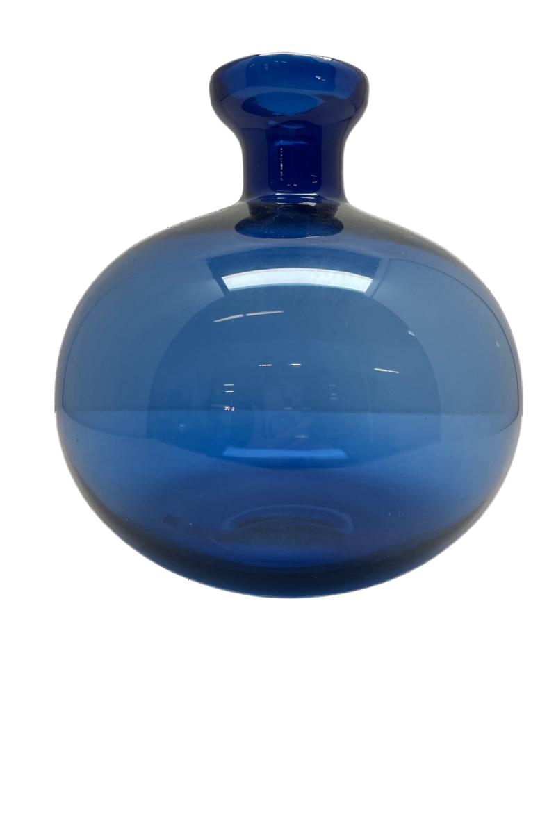 Blue Glass Vase