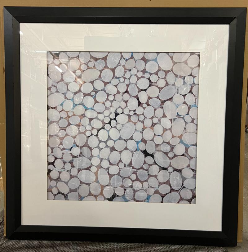 Circles Framed Art