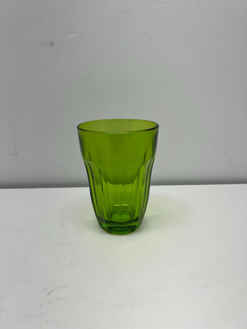 Green Glass Cup