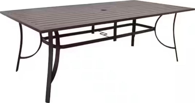 Metal Patio Dining Table