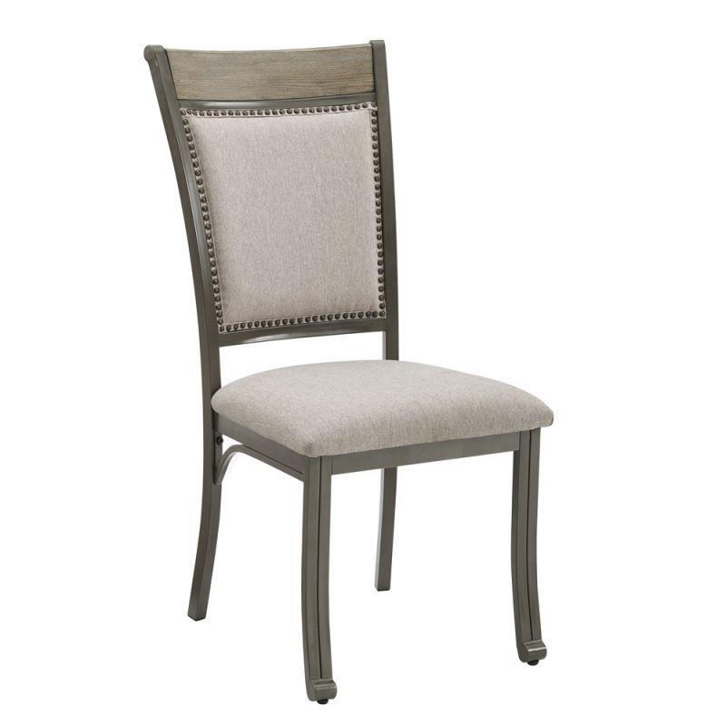 Pewter Side Chair