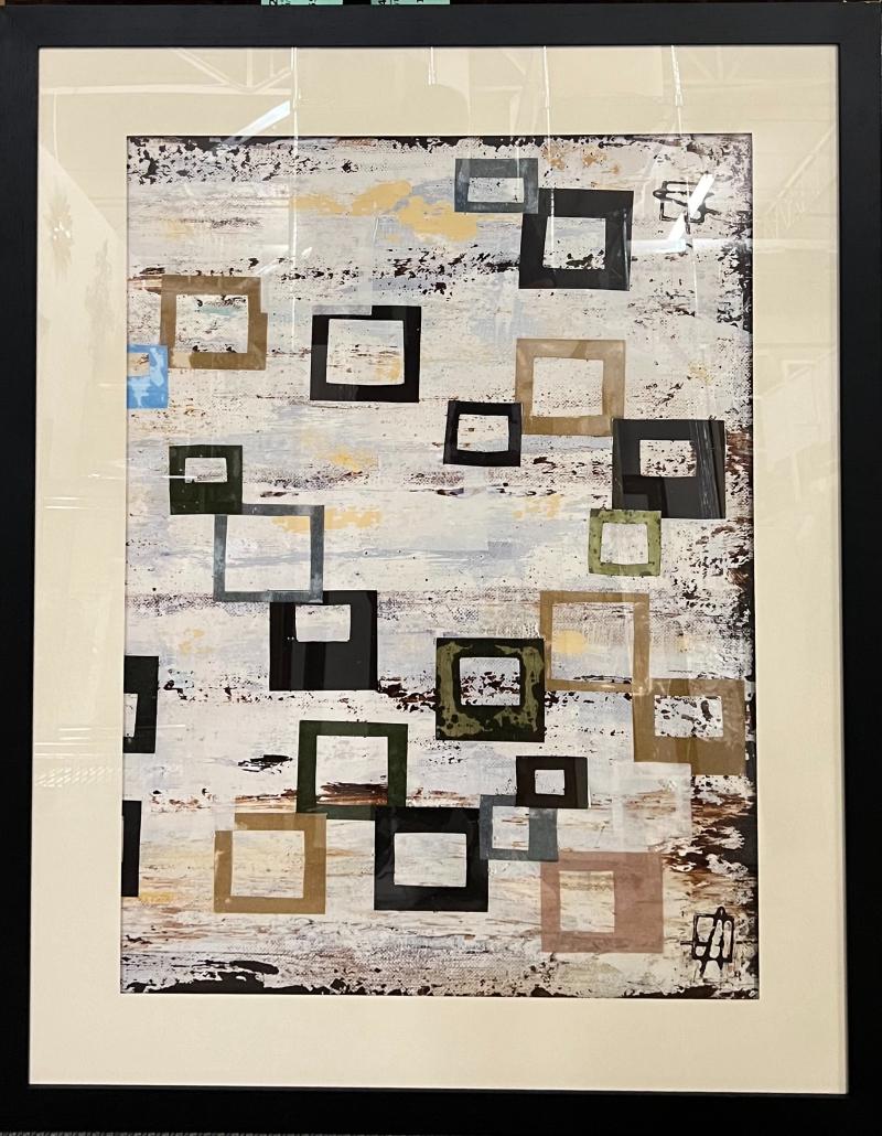 Abstract Framed Art