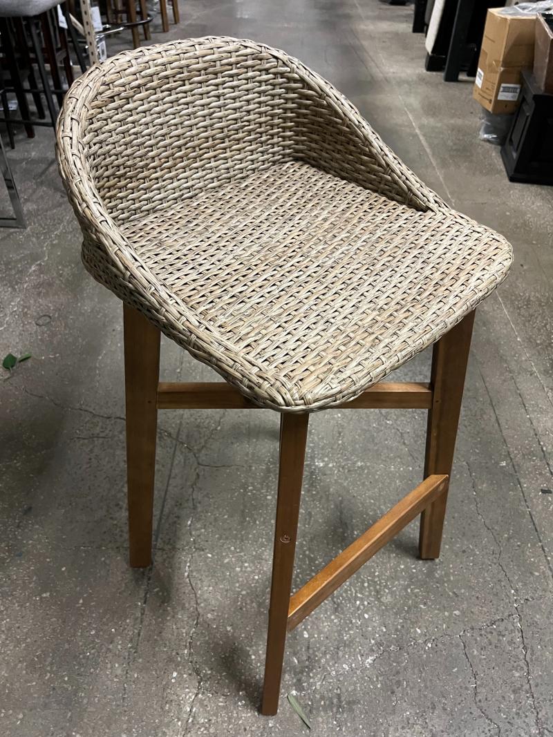 Wicker Bar Stool