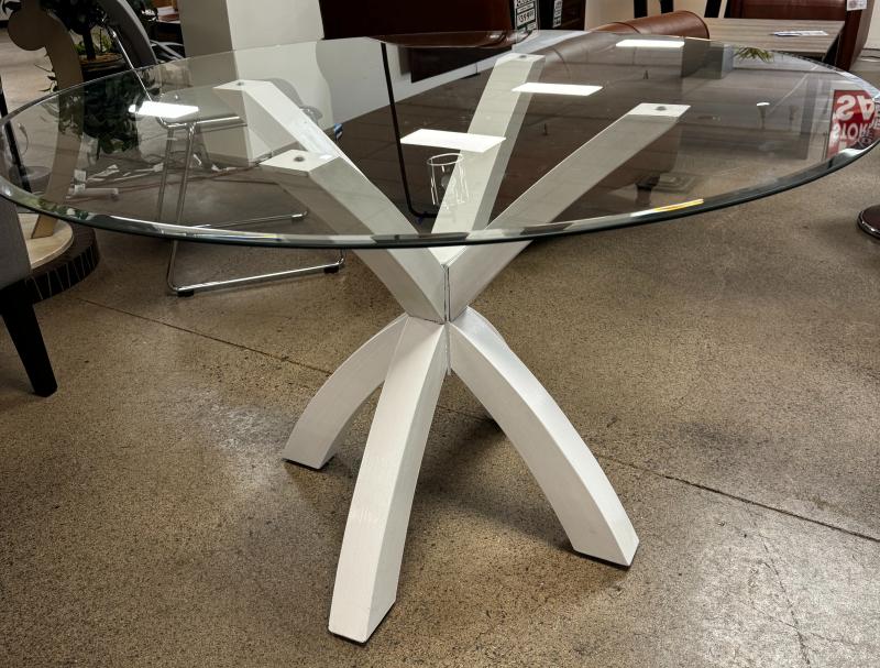 X Base Dining Table