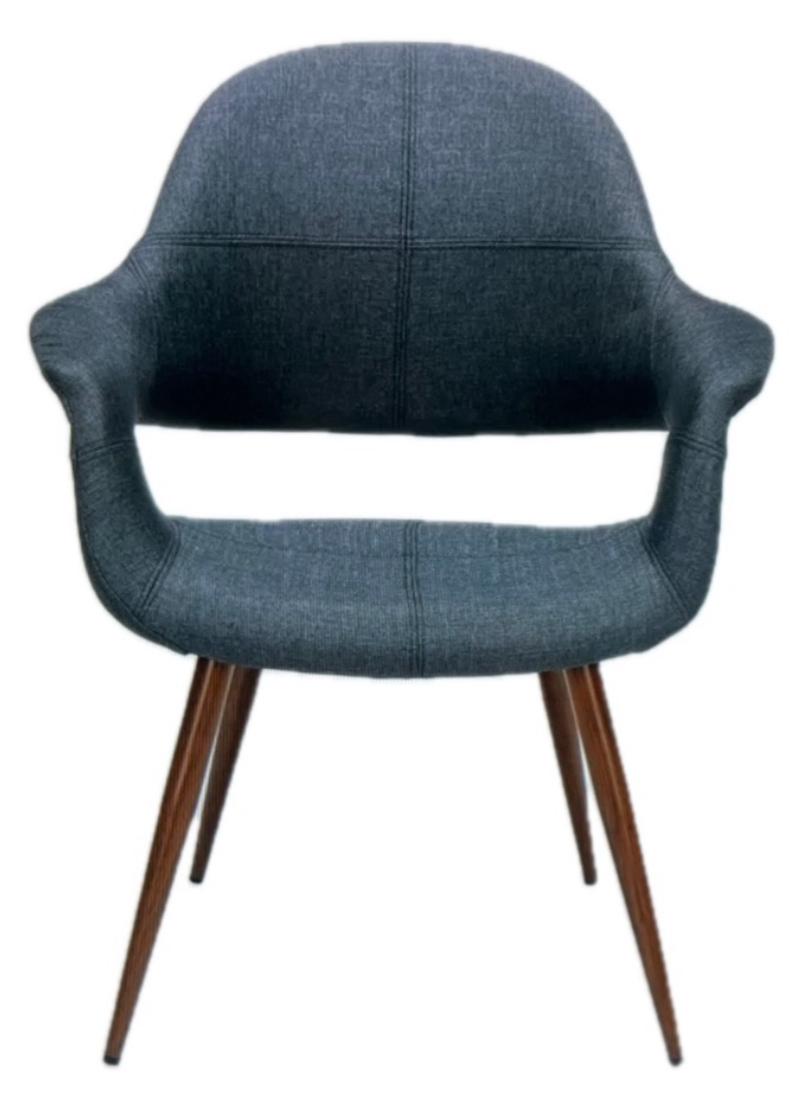 Grey Linen Chair