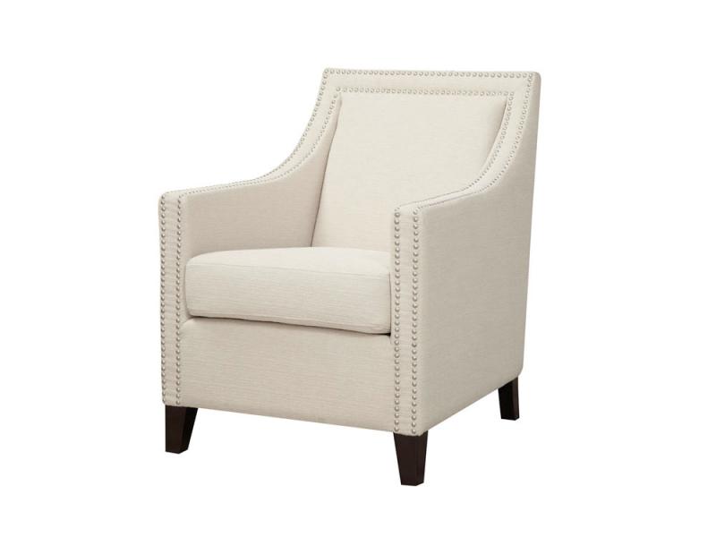 Beige Accent Chair