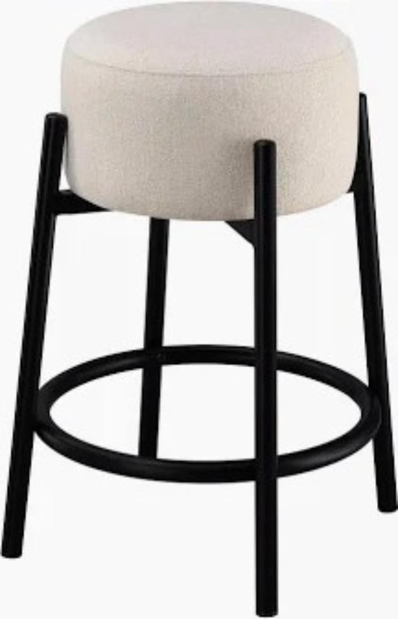 Linen Counter Stool