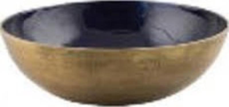 Gold Blue Bowl