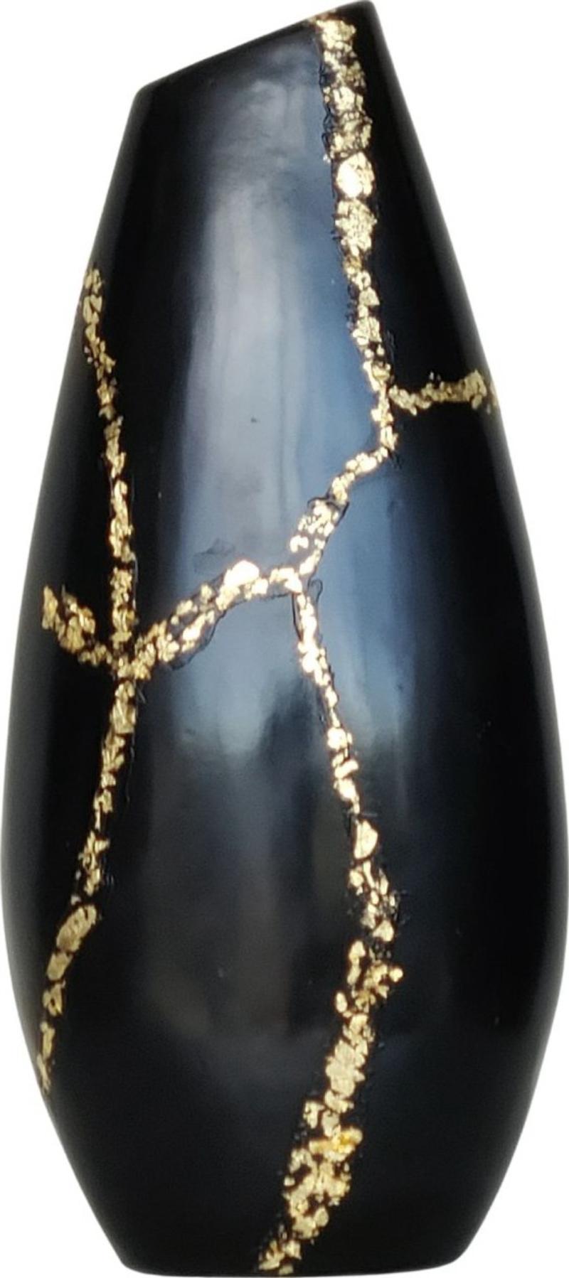 Black & Gold Vase