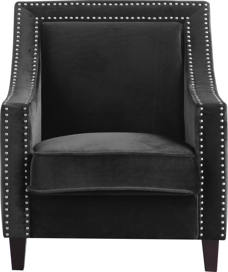 Dark Grey Accent Chair