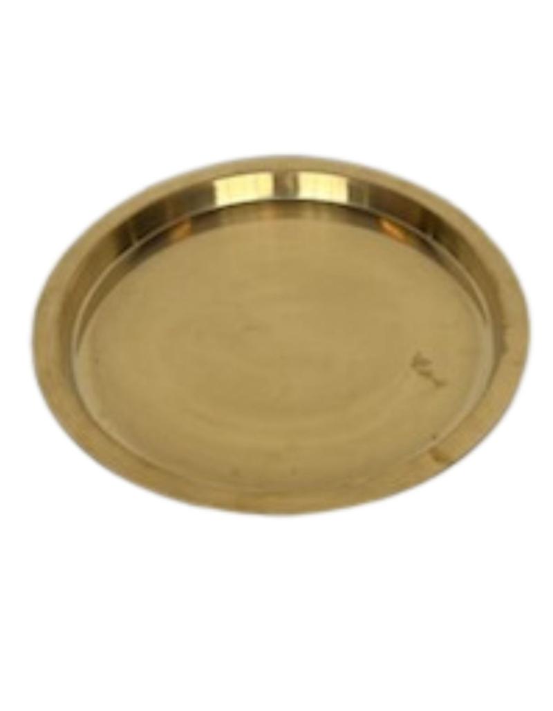 Round Gold Tray